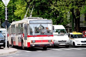 Transportul public din Chişinău, monitorizat prin GPS