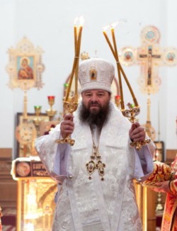 Scrisoare de felicitare adresată episcopului Longhin (Jar), din partea lui gheron Sava Lavriotul, în care îi cere să fie osândită erezia ecumenismului și CMB