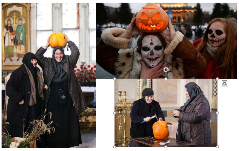 „Halloween” ortodox în mănăstirea Sf. Elizabeta din oraşul Minsk