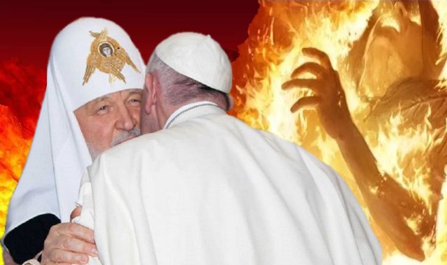 SE PREGĂTEŞTE O NOUĂ ÎNTÎLNIRE A ERETICILOR… Ambasadorul Vaticanului: Lucrăm la o întîlnire dintre papa şi patriarhul Chiril