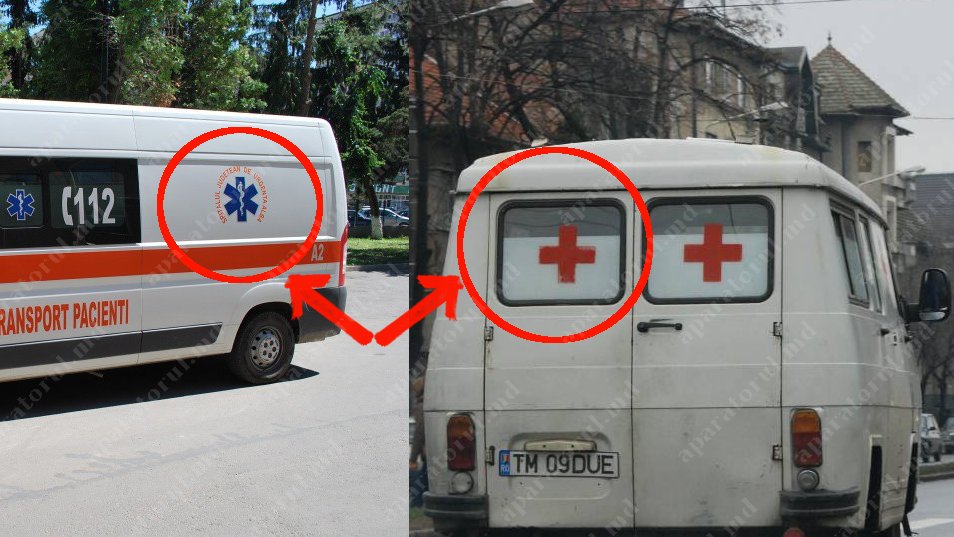 De ce a dispărut Crucea Roșie de pe ambulanţe și ce simbolizeză noua emblemă?