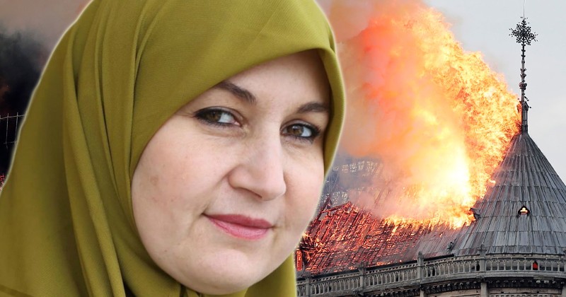 Politiciană musulmana spune că incendiul Notre Dame a fost „interventia divina”. Imaginați-vă dacă ar fi spus asta un politician creştin despre o moschee care arde