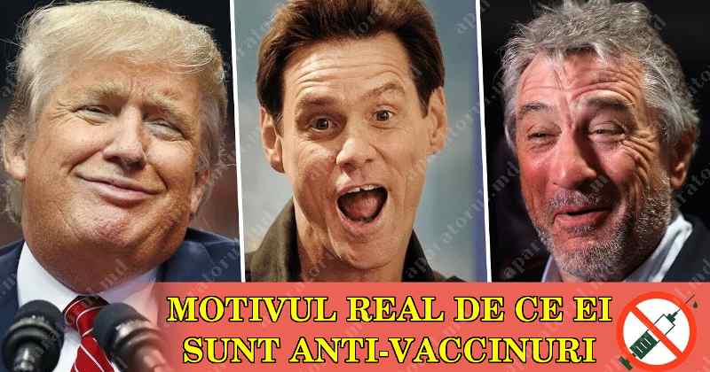 Actorul Jim Carrey CRITICĂ vaccinurile: Ne spun că mercurul din peşte este periculos, dar că este ok pentru copii