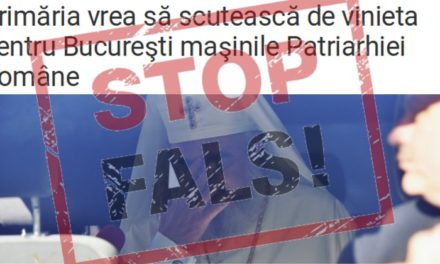 Stop Fals! Mass media din România manipulează iar în privinţa Patriarhiei Române