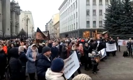 Ucraina – contra antihristului! Protestul creştinilor împotriva documentelor electronice. VIDEO