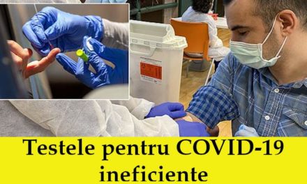 Avertizarea americanilor: Testele pentru COVID-19 ineficiente – pot da rezultate greșite în jumătate din cazuri