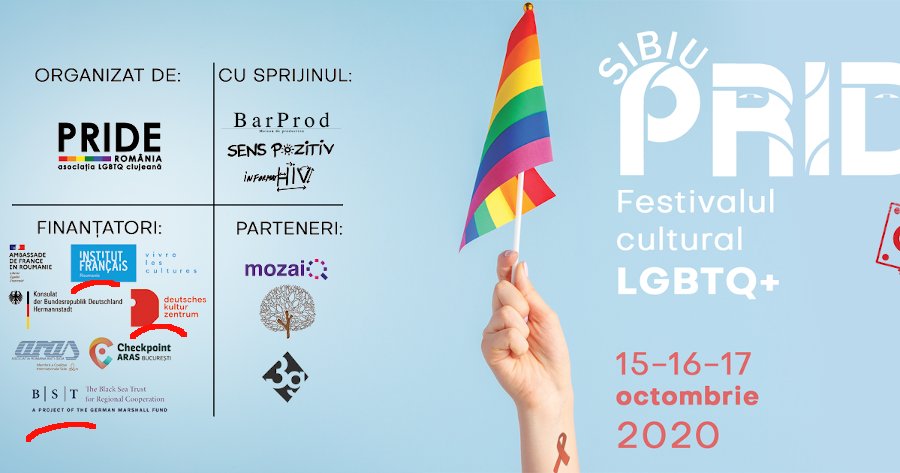 Francezii, germanii şi americanii finanţează festivalul mândriei homosexualilor la Sibiu