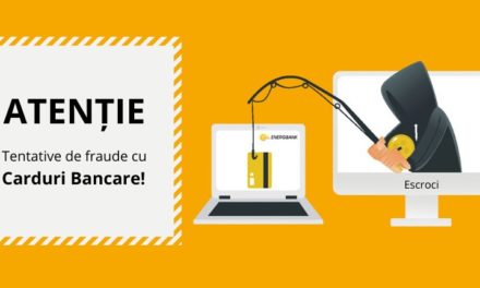 În ultima perioadă se atestă o creștere în domeniul fraudelor cu utilizarea cardurilor bancare