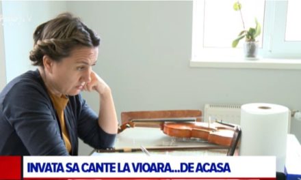 Profesorii de muzica se plang ca le este greu sa instruiasca elevii de la distanta