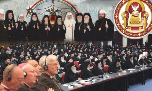 În iunie 2016, sinodul tâlhăresc din Creta a introdus în Biserica oficială blestematul ecumenism – suma tuturor ereziilor și rătăcirilor lumii