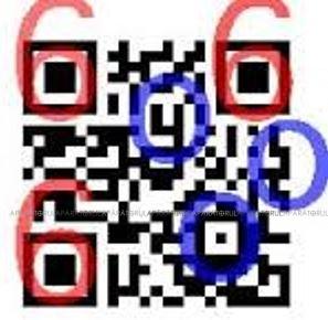 Cod QR cu 666