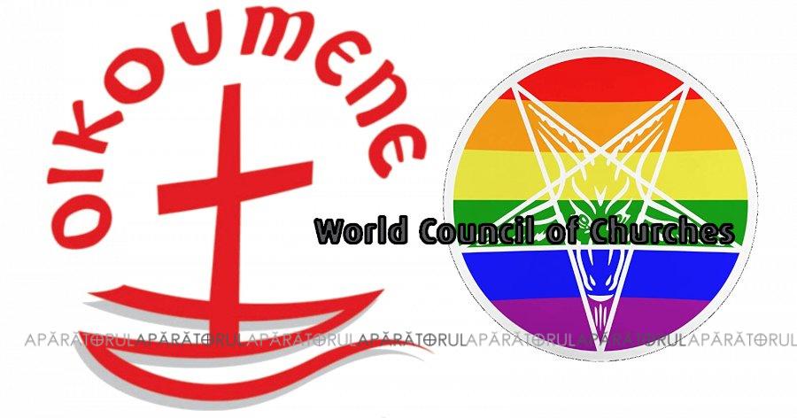 Consiliul Mondial al Bisericilor exprimă solidaritatea cu ecumeniştii homosexuali, înfăţişând astfel păcatul sodomiei ca o regulă