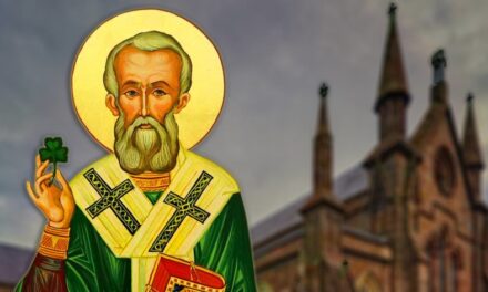 Viaţa Sfântului Patrick, ocrotitorul şi apostolul Irlandei. Platoşa Sfântului Patrick