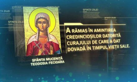 Cuvioasa Muceniţă Teodosia, care a pătimit pentru Sfintele Icoane ( 29 mai s.v./11 iunie s.n)