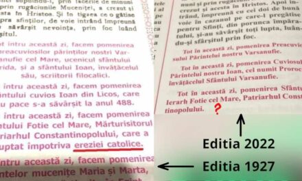 Iată cum se modifică, cărțile de cult, pentru a promova ECUMENISMUL