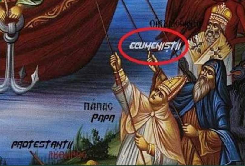 Citiți cu atenție acest canon. Doar acest canon înlătură orice confuzie că ecumeniștii sunt lepădați de Biserică